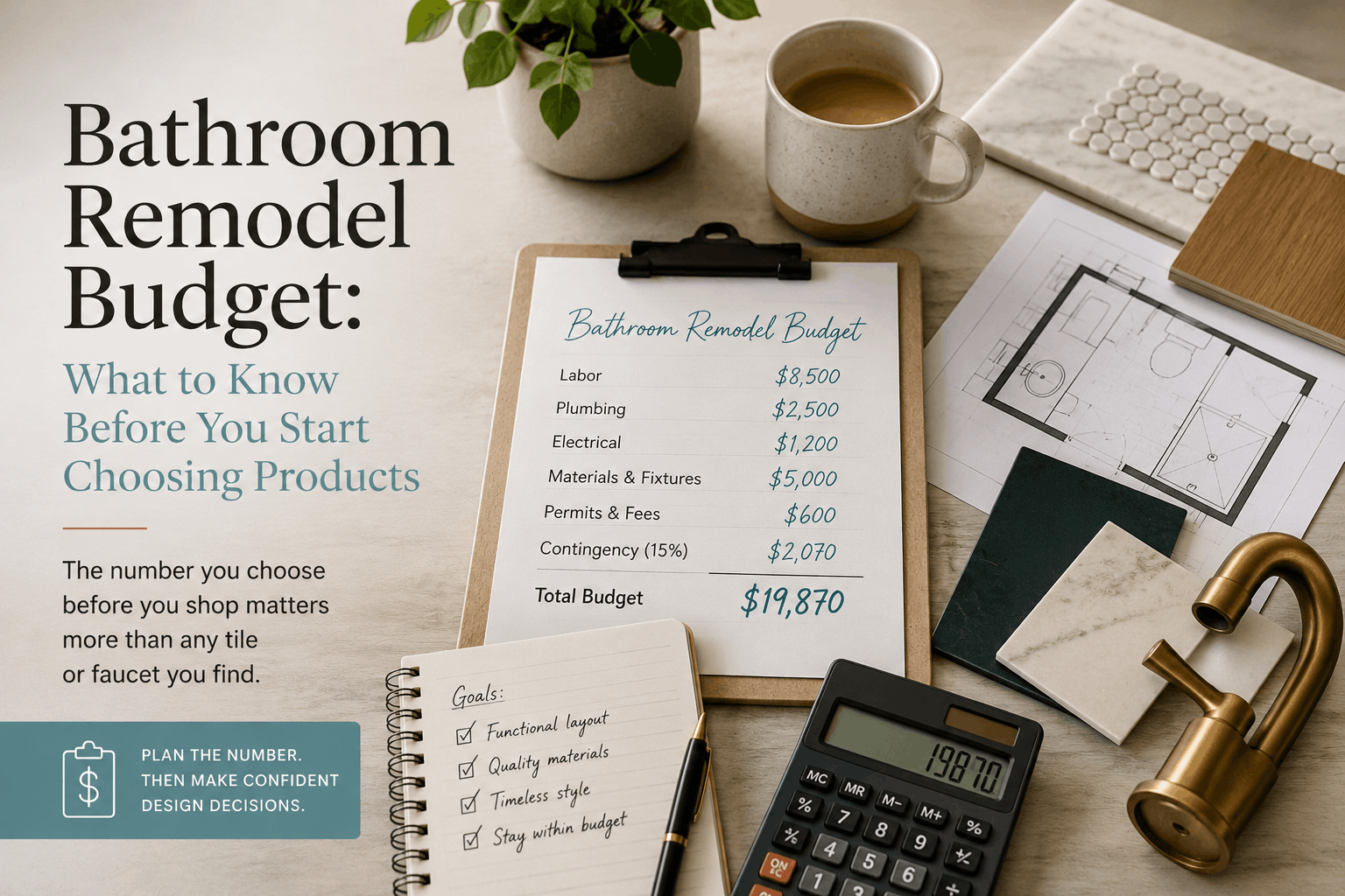 Your Bathroom Planner | Bathroom Remodel Budget